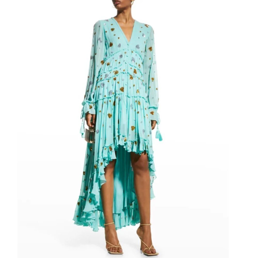 ROCOCO SAND Tala Long High-Low Dress